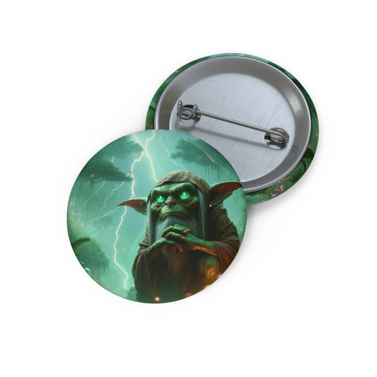 Spilla | Spilla da balia | Con spilla sul retro | Fantasy Folcloristico | Sciamano Goblin