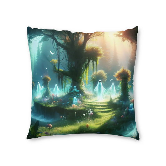 وسادة | وسادة أرضية | معنقدة | مربعة | غابة سحرية | موطن الإيجنس فاتوس | شجرة الحياة