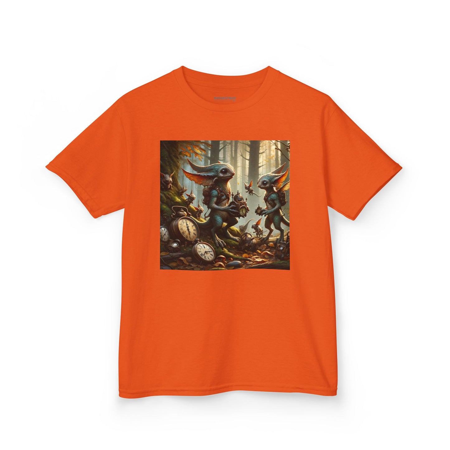 T-Shirt | Koszulka dziecięca | Ciężka bawełna | Steampunk Fantasy | Leśne Pooka