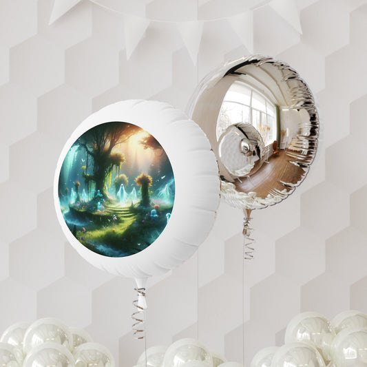بالون | هيليوم | مايلر | غابة سحرية | موطن الإيجنس فاتوس | شجرة الحياة