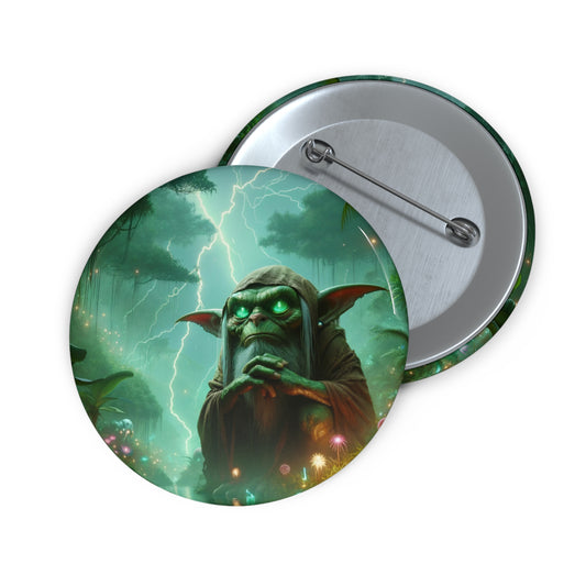 Spilla | Spilla da balia | Con spilla sul retro | Fantasy Folcloristico | Sciamano Goblin