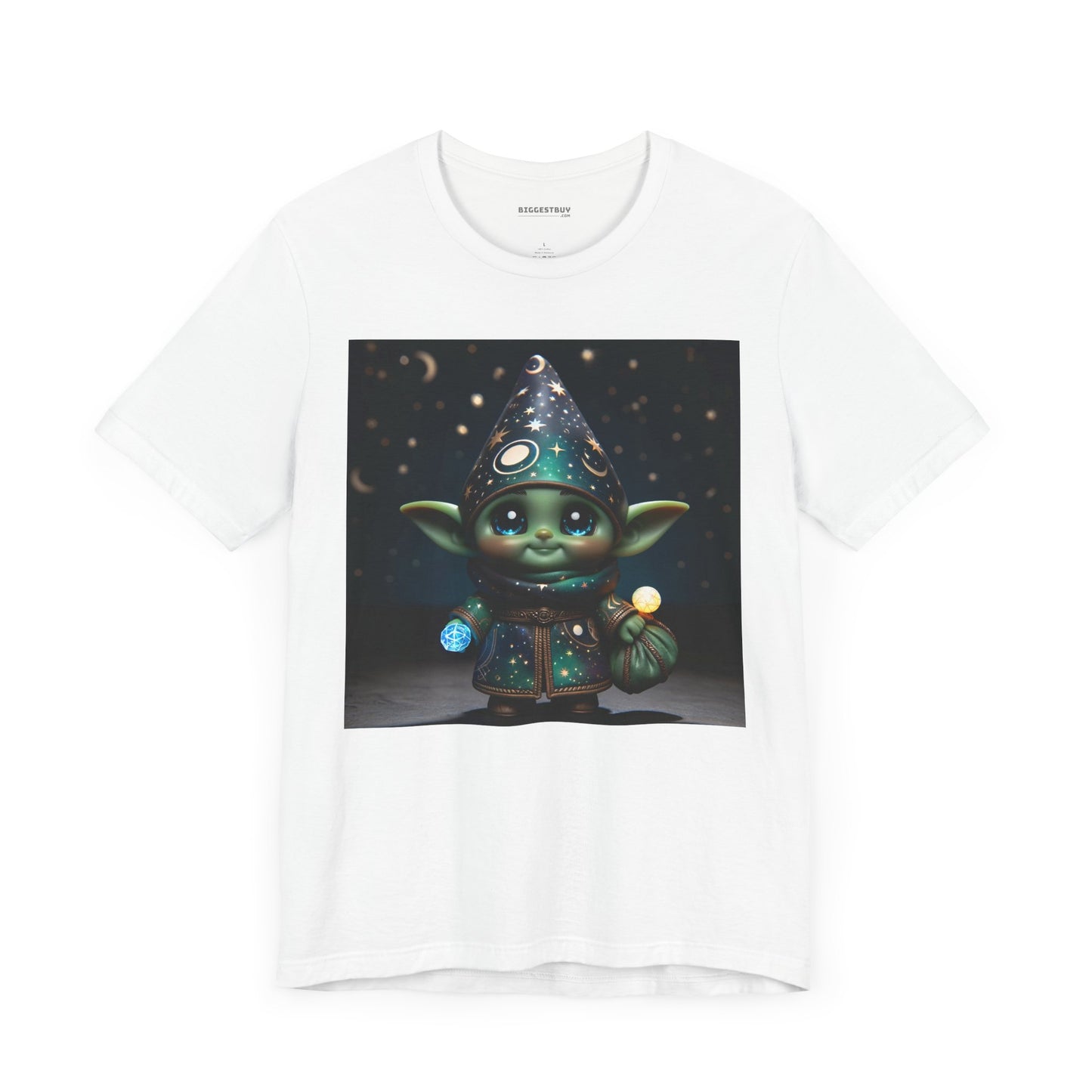 Tシャツ | ユニセックス | ジャージーTシャツ | 半袖 | ファンタジーエルフ | 宇宙魔法 | フィギュア