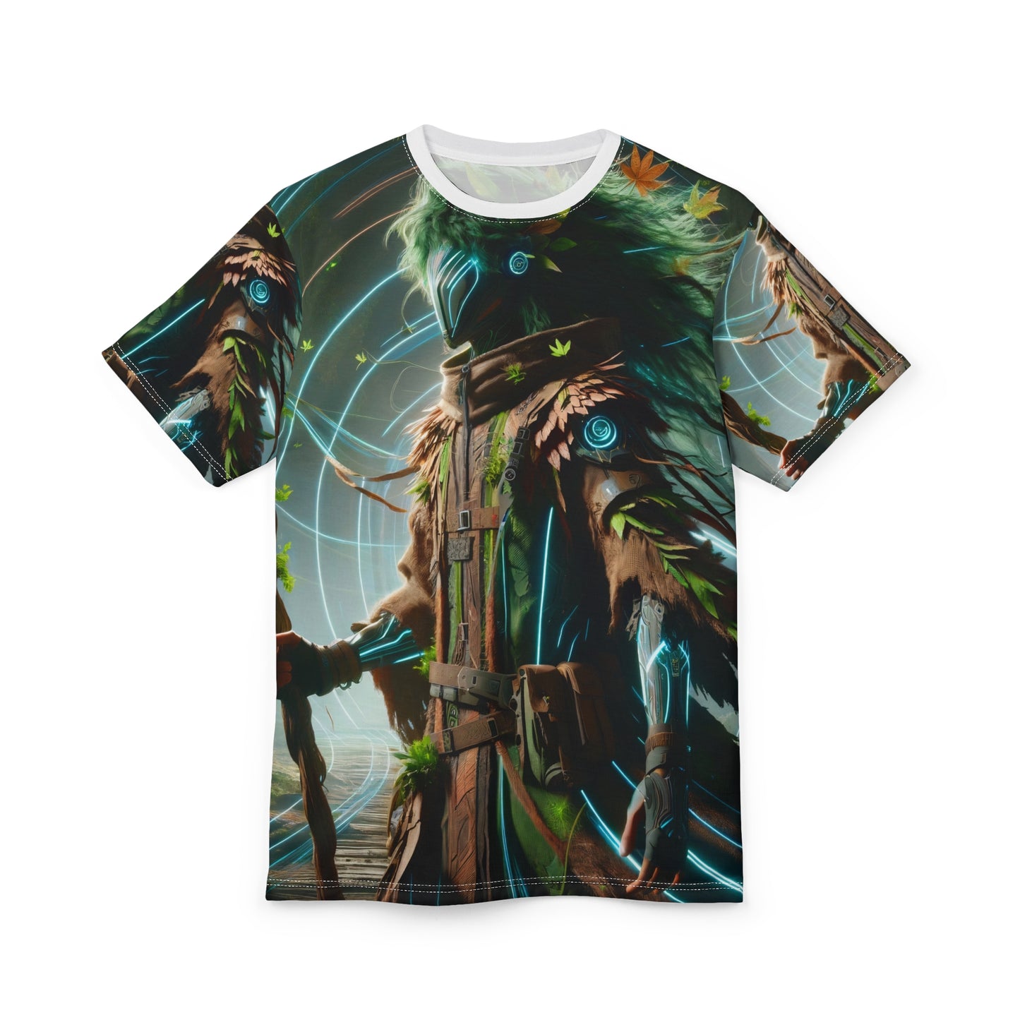 T-shirt | All-over print | Unisex T-shirt | Eco-mystiek | Boswachter Sjamaan