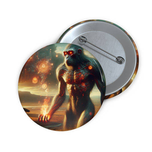 Button | Pin Button | Pin-Back | Primordial Mythology | Titan Entity