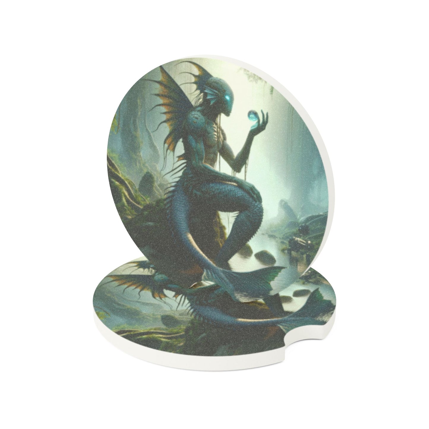 Podstawka | Podstawka samochodowa | Steatyt | Wodny Duch | Słowiański Vodyanoy