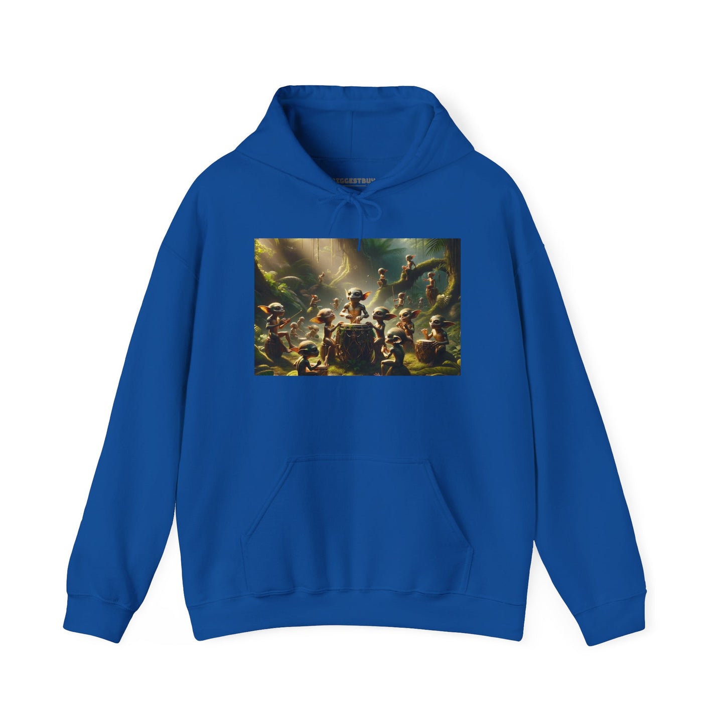 เสื้อมีฮู้ด | ยูนิเซ็กส์ | เสื้อสเวตเตอร์มีฮู้ด | ผ้าผสมเนื้อหนา | แฟนตาซีป่า | วิถีธรรมชาติ | ภูตน้อย