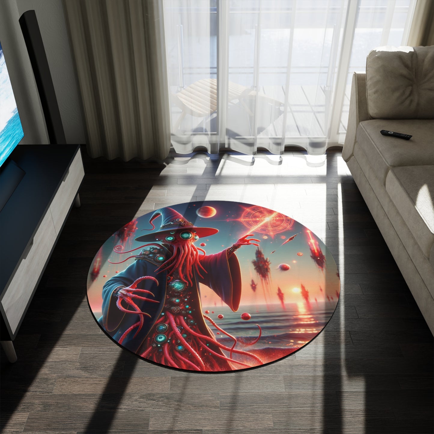 سجادة | دائرية | رعب كوني | إيليثيد | ساحر