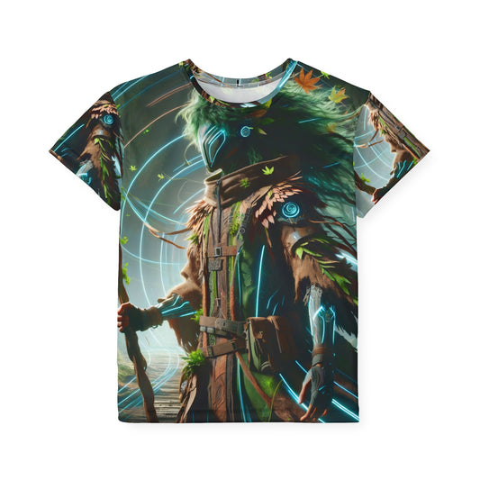 Sportshirt | Kinderen | Eco-mystiek | Boswachter Sjamaan