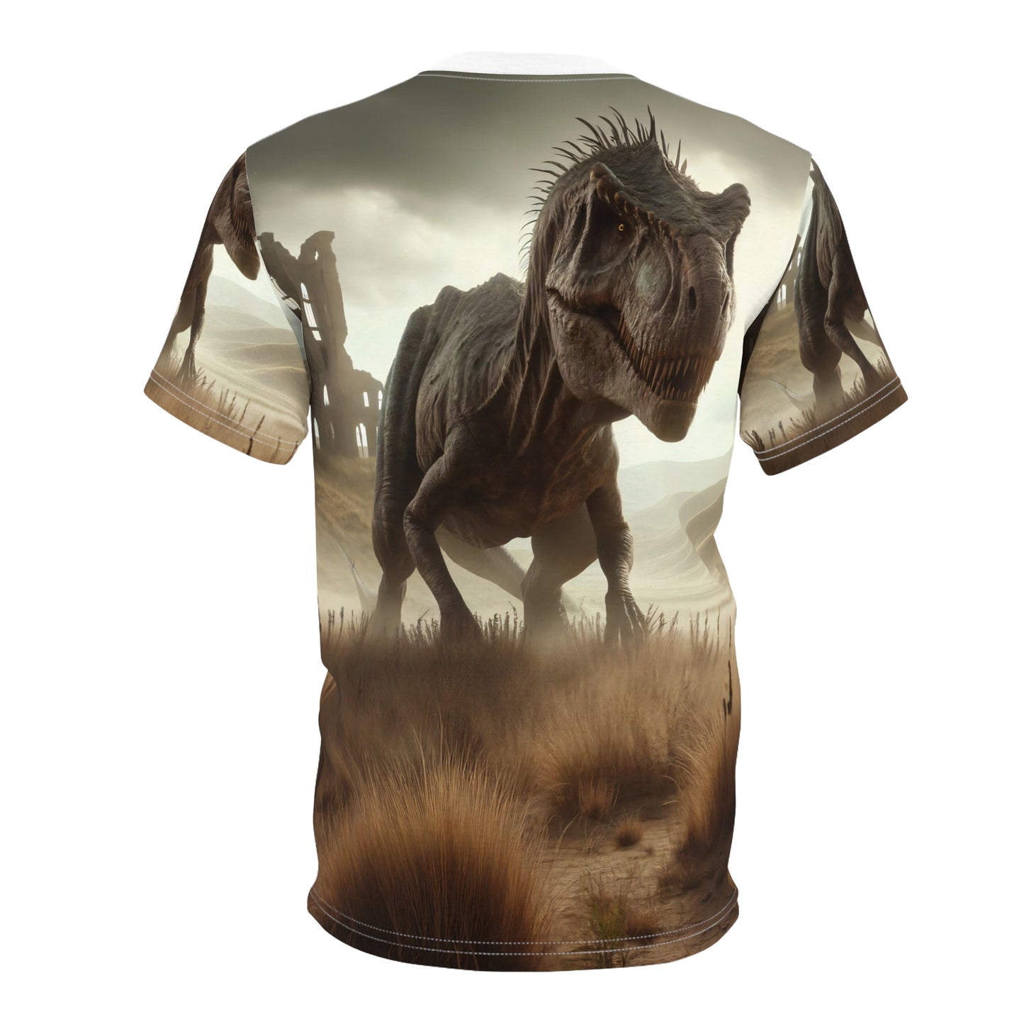 Tişört | Her Yeri Baskılı | Unisex Tişört | Dinozor Kurgubilim | T-Rex