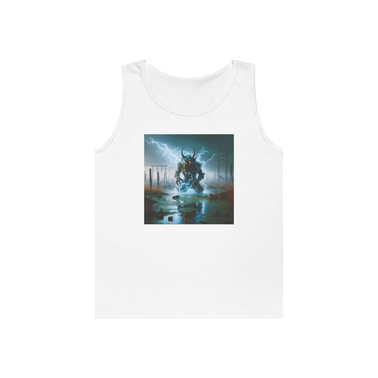 Tanktop | Unisex | Zwaar katoen | Noordse Elektrische Horror | Jötunn