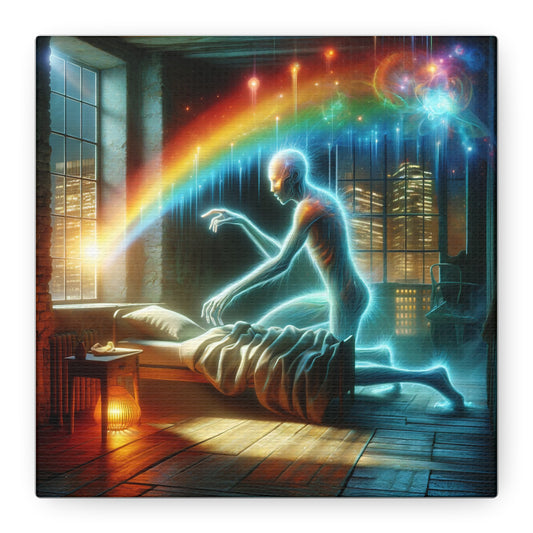 Płótno | Matowy | Oniryzm | Mistyczna istota | Hypnos