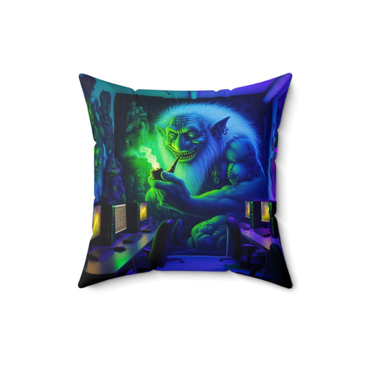 Almofada | Poliéster | Quadrado | Folclore Nórdico | Boggart | Mural UV