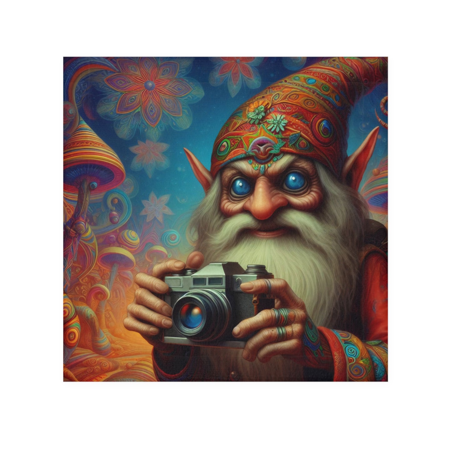 Handdoek | Washandje | Fantasy | Sprookjeskunst | Domovoi