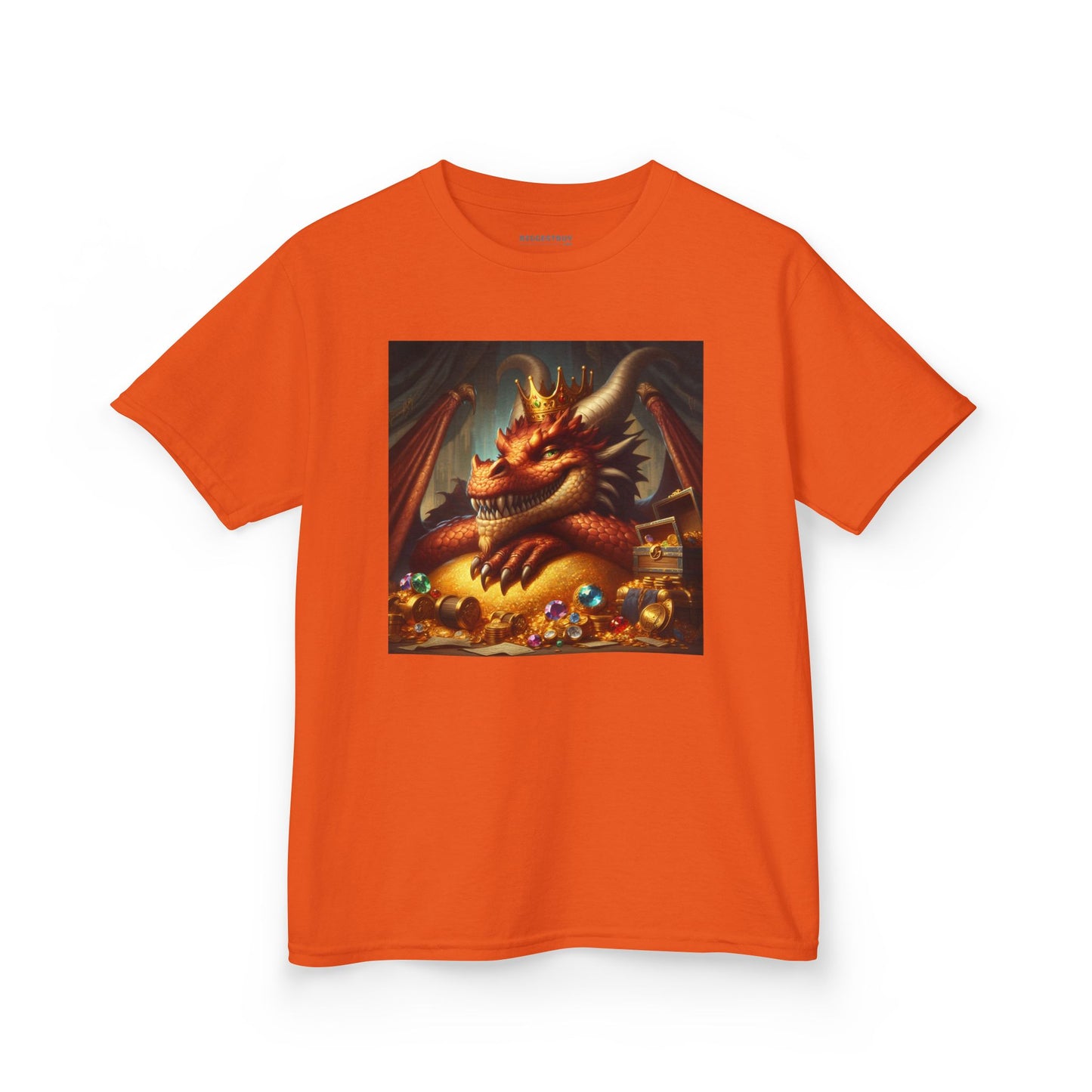 T-Shirt | Koszulka dziecięca | Ciężka bawełna | Nordycka Mitologia | Fafnir | Smok