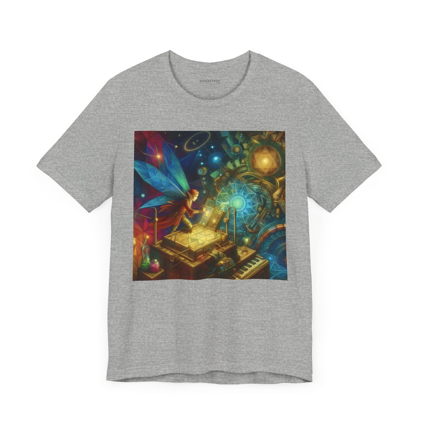 T-shirt | Unisex | Maglietta in jersey | Manica corta | Fantasia Eterea | Sylph Mistico