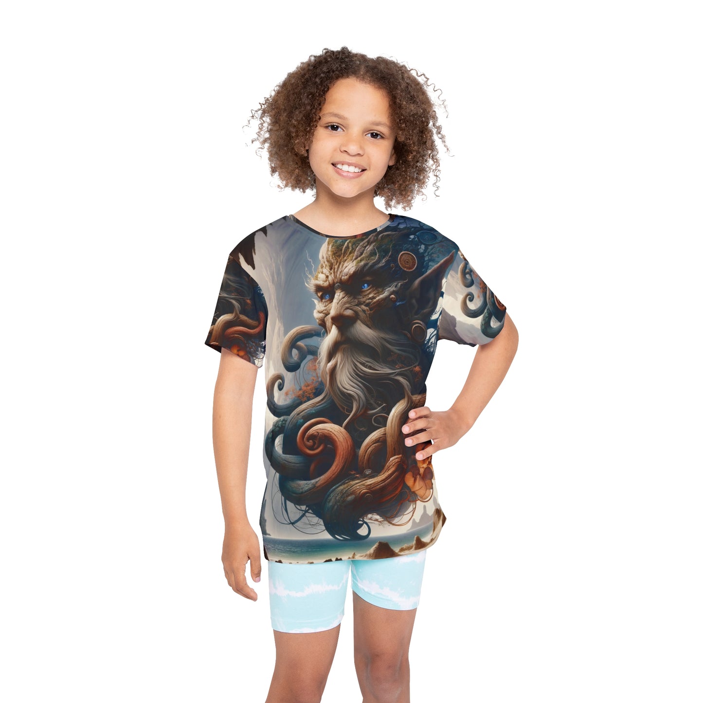 Sporttrikot | Kinder | Mythische Meeresgottheit | Tiefseemythos