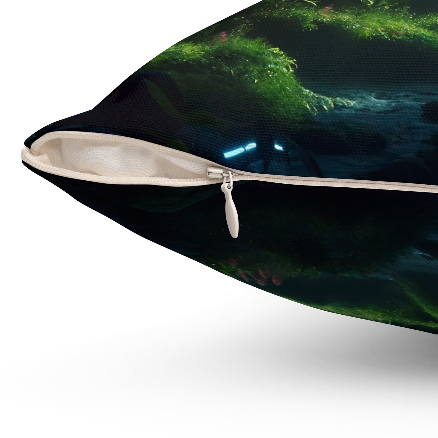 Yastık | Polyester | Kare | Biyolüminesans Orman | Yabancı Yaratık