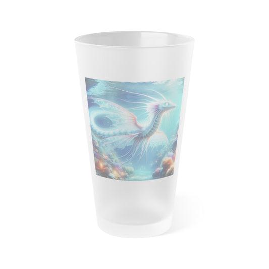 Verre | Verre à bière | Dépoli | Mythologie Aquatique | Dragon Marin