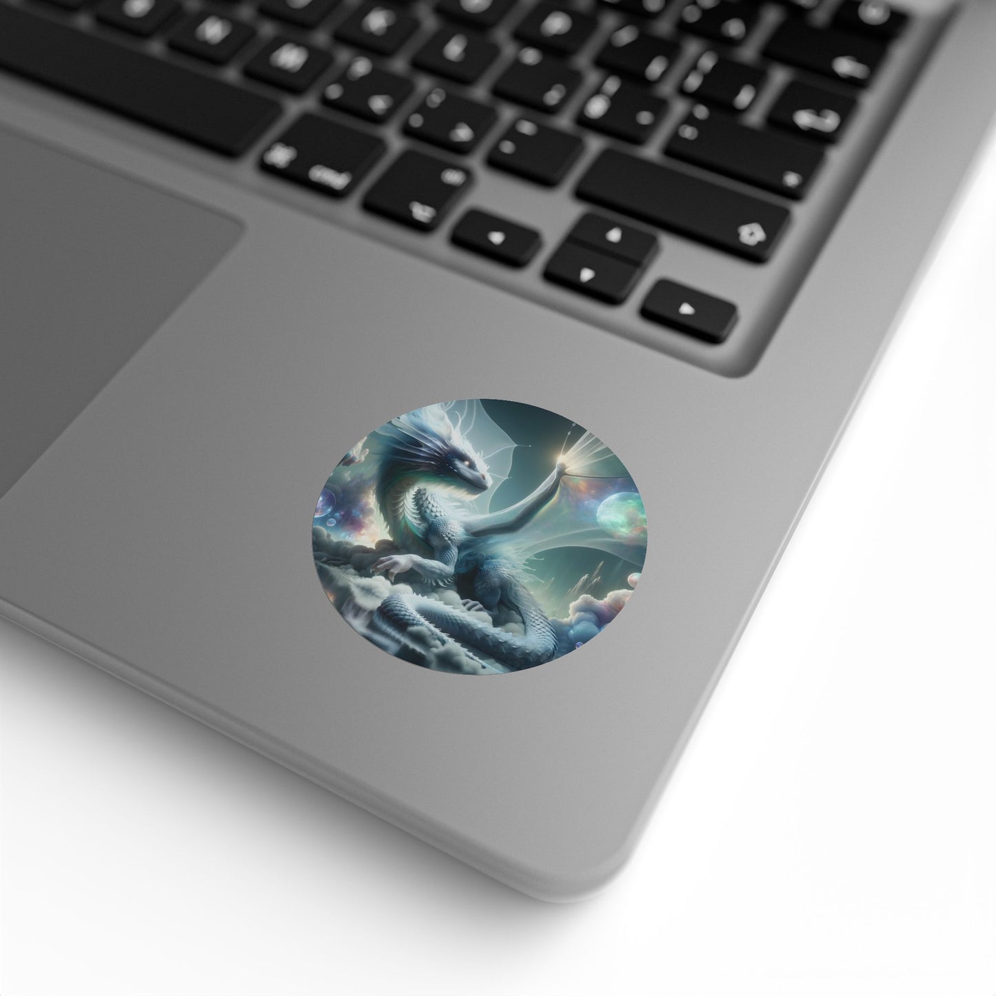 Klistremerkerull | Rund | Kosmisk Fantasi | Isdrage | Mystikk