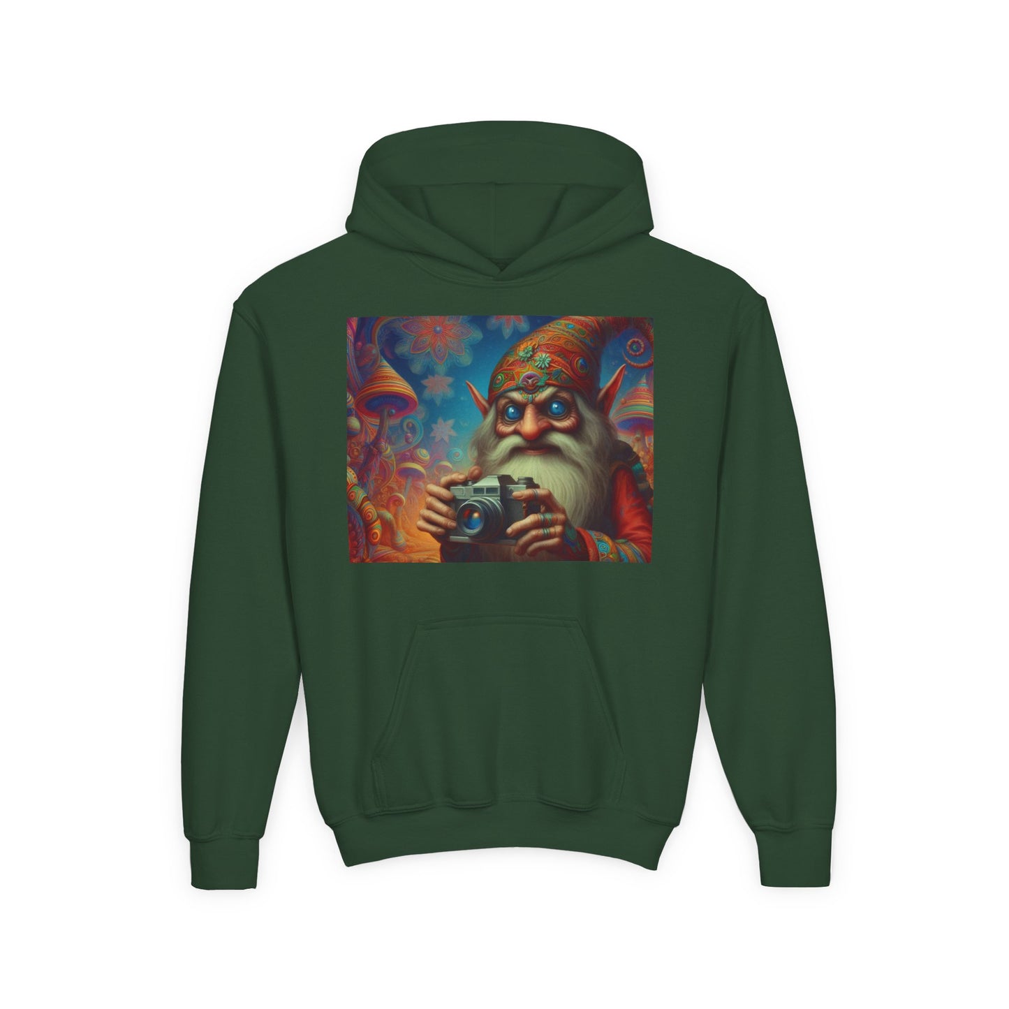 Sweatshirt | Youth | Hooded | Heavy Blend | Fantasy | Domovoi | Spirit Art