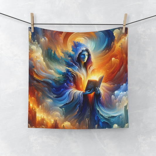 Towel | Face Towel | Cosmic Fantasy | Arcane Magic | Spellcaster