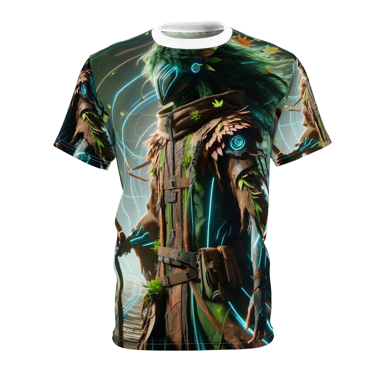 T-shirt | All-over print | Unisex T-shirt | Eco-mystiek | Boswachter Sjamaan