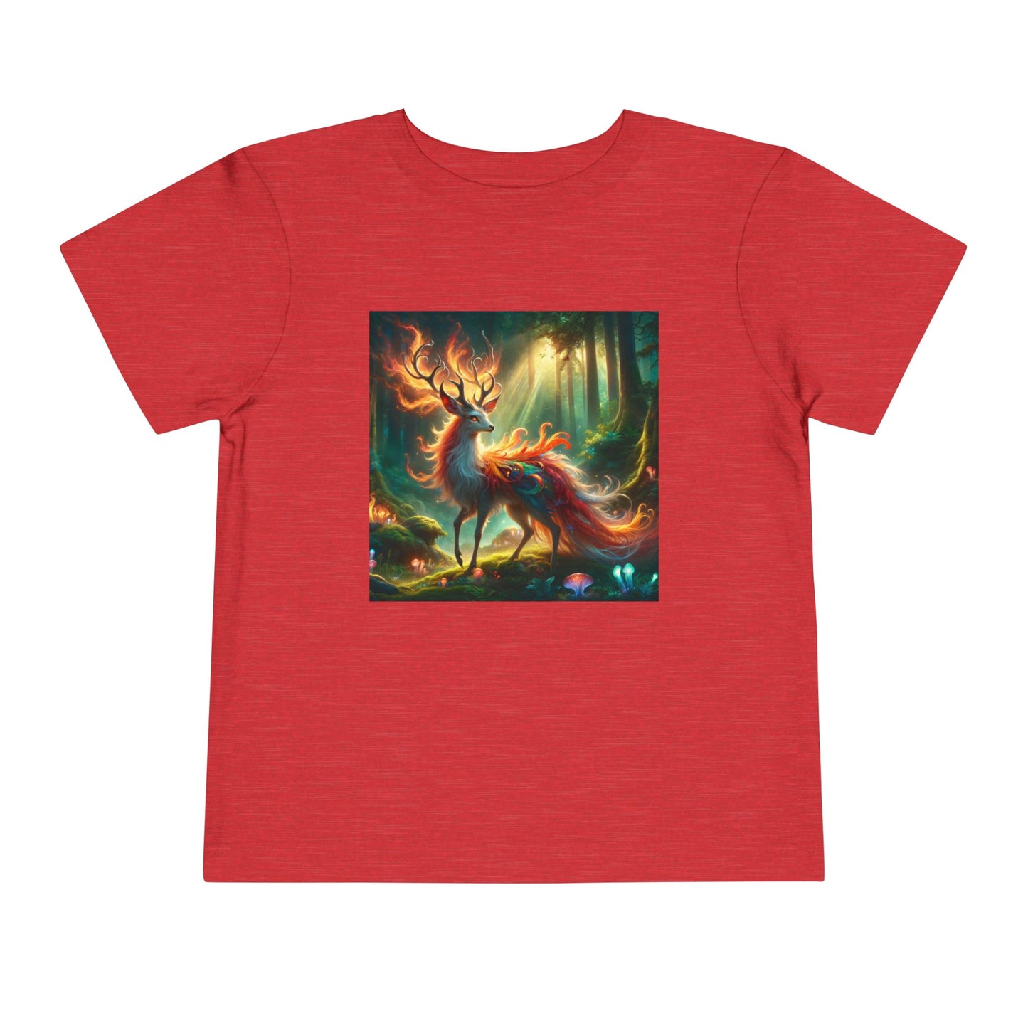 T-Shirt | Toddler Tee | Short Sleeve | Mystical Kirin | Forest Spirit Deer