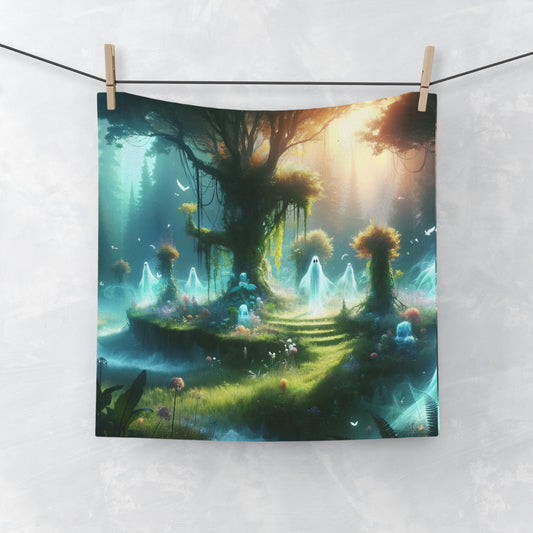 منشفة | منشفة وجه | غابة سحرية | موطن الإيجنس فاتوس | شجرة الحياة