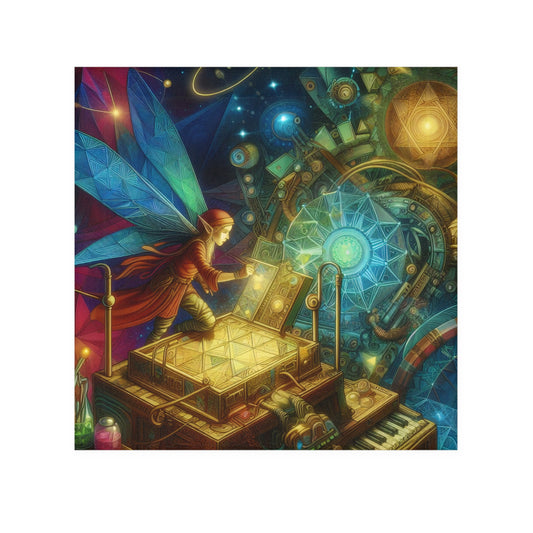 Ręcznik | Ręcznik do twarzy | Mistyczna Sylfa | Alchemia Powietrza | Wróżka