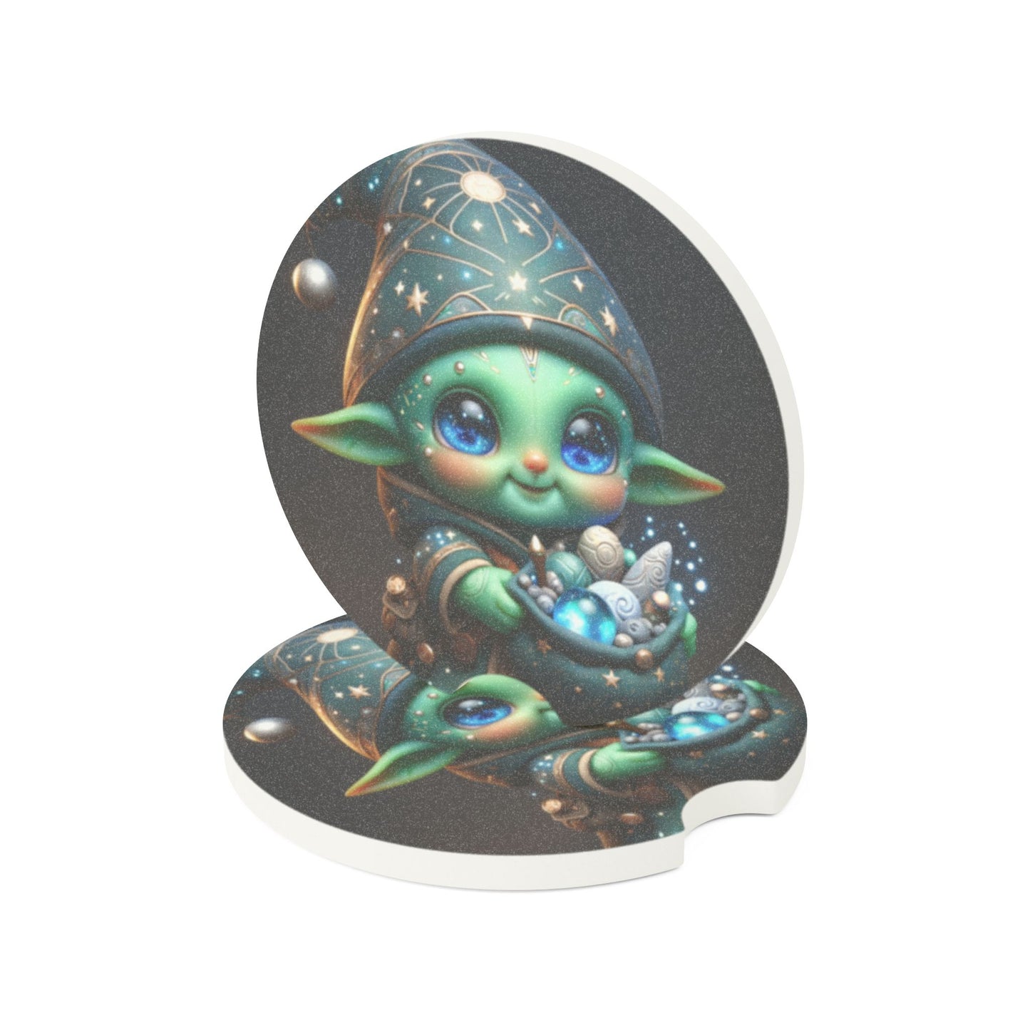 Bardak Altlığı | Araç Bardak Altlığı | Sabuntaşı | Kozmik Fantezi | Goblin Sihirbazı