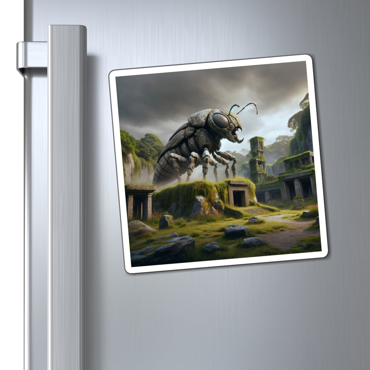 Магнит | Винил | Биопанк | Жук-колосс | Зеленый