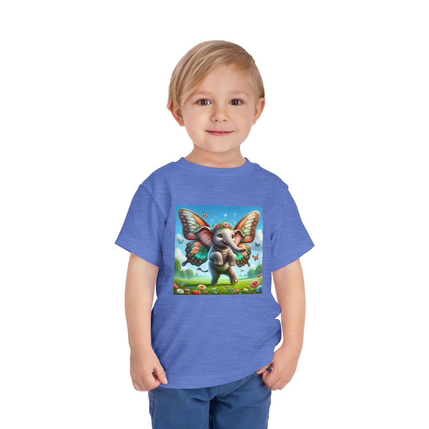 T-Shirt | Koszulka dla malucha | Krótki rękaw | Baśniowa fauna | Airavata | Słonik