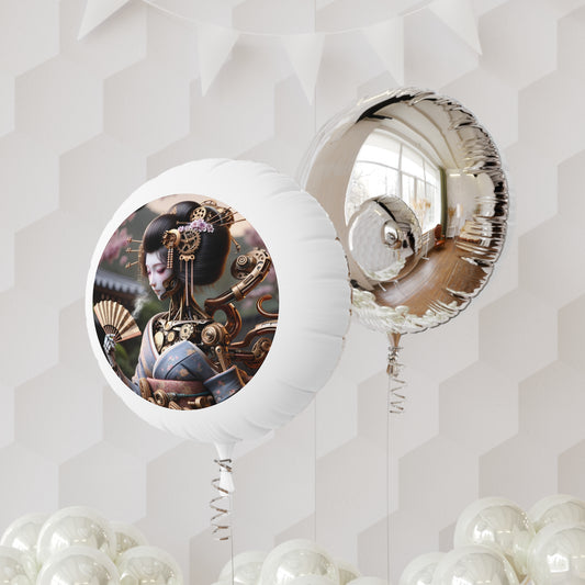 Ballong | Helium | Mylar | Steampunk | Cyberpunk | Geisha