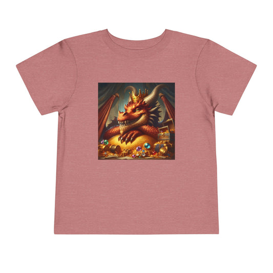 T-shirt | T-shirt pour tout-petits | Manches courtes | Mythologie nordique | Fafnir | Dragon