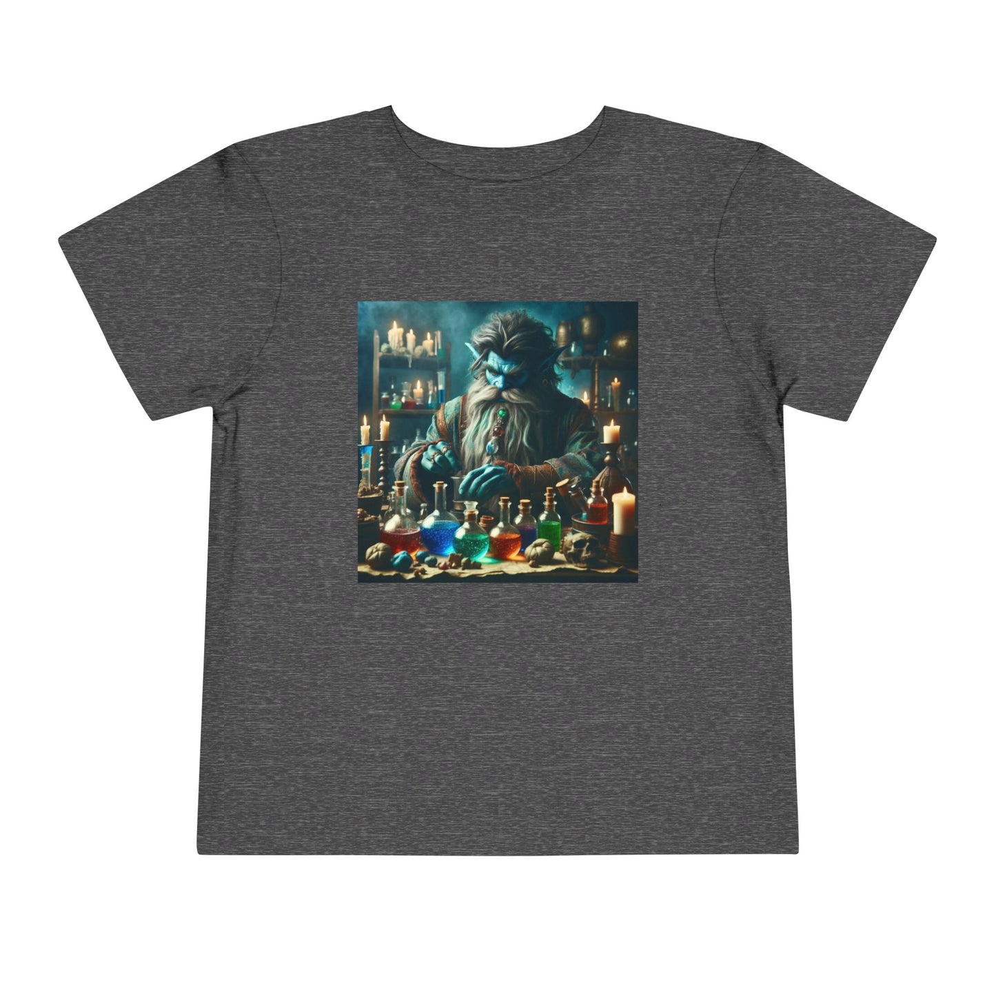 Camiseta | Camiseta Infantil | Manga Curta | Alquimia Mística | Djinn | Poções