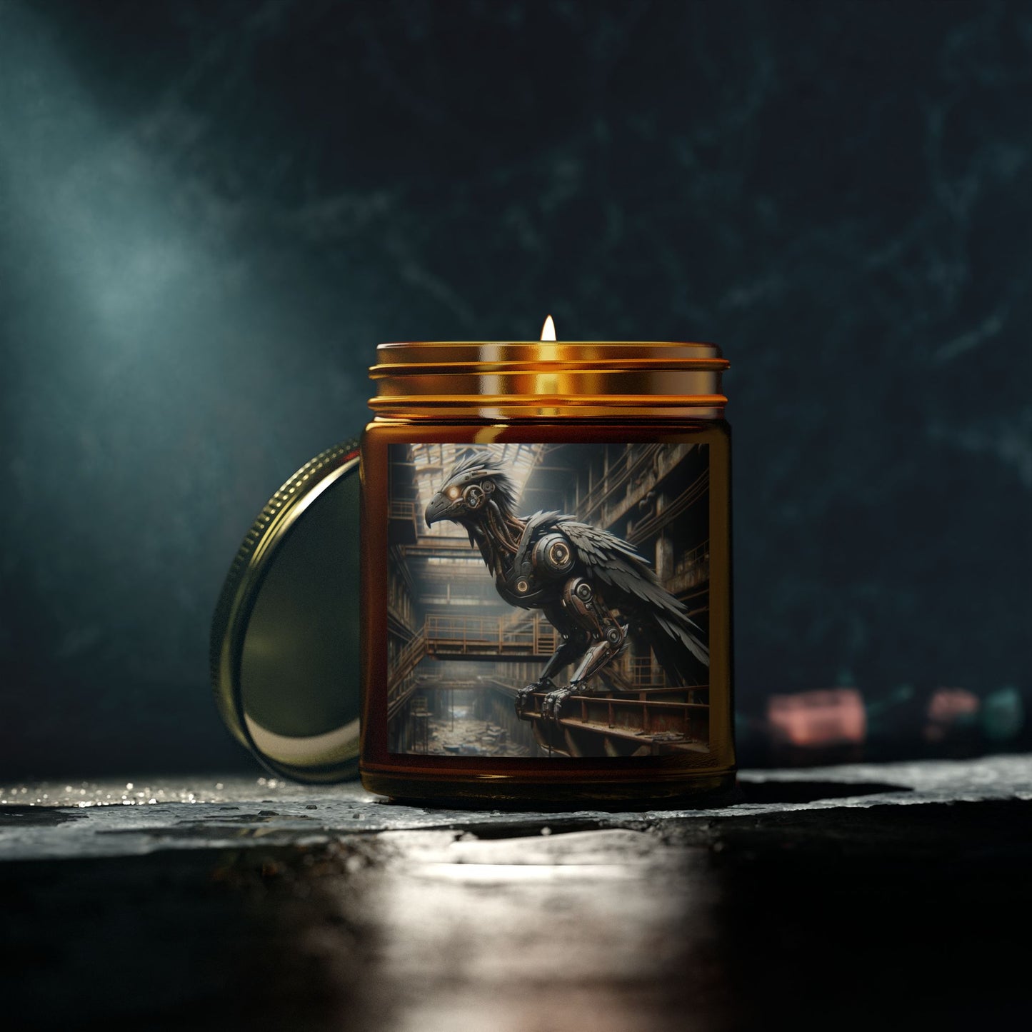 Candela profumata | Steampunk Post-Apocalittico | Corvo Meccanico