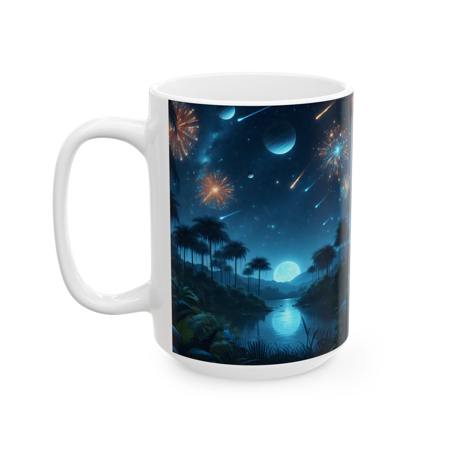 مگ | سیرامک | سفید | کونی تخیل | آسٹرلاگوس | راتی منظر