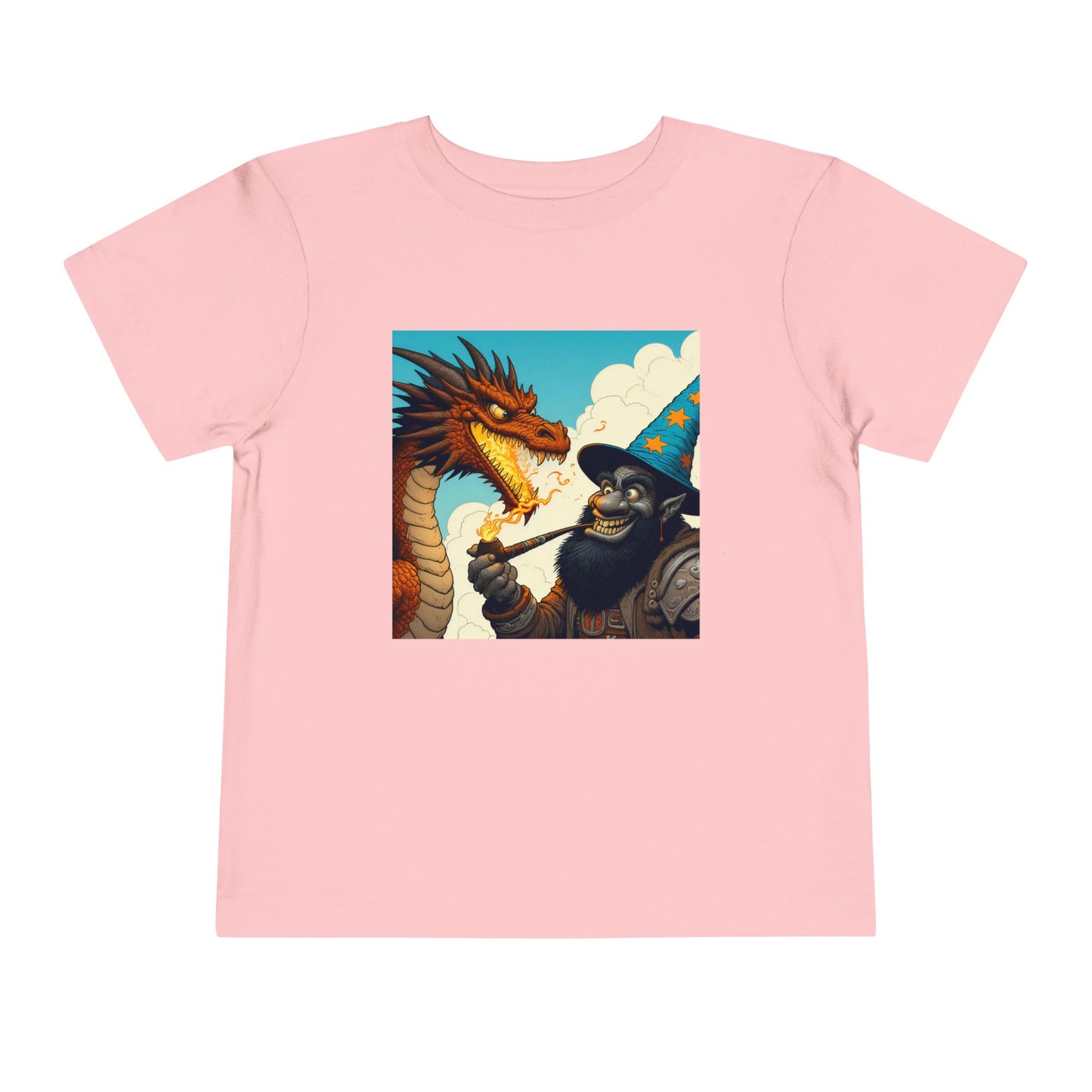 T-Shirt | Toddler Tee | Short Sleeve | High Fantasy | Dragon Duel | Goblin