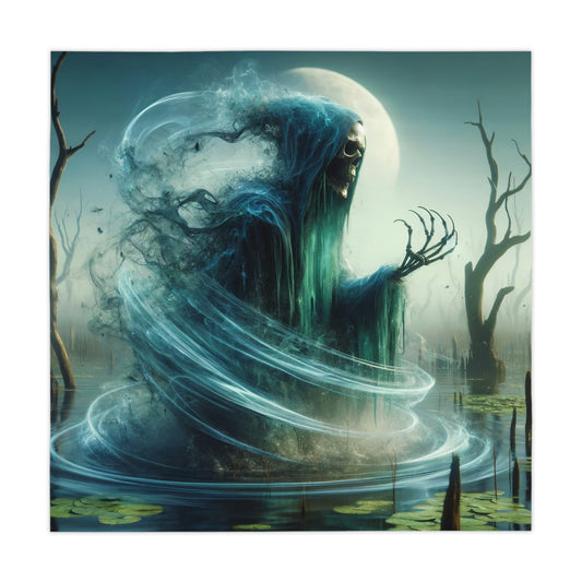Toalha de Mesa | Fantasia Sombria | Espectro | Pântano