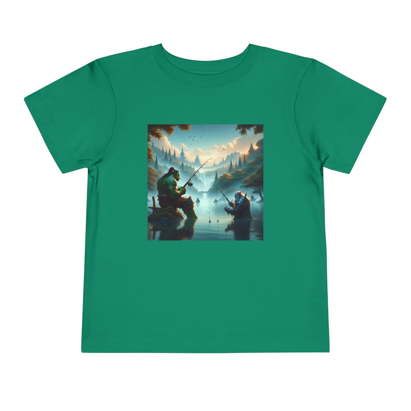 T-shirt | Peuter T-shirt | Korte mouw | Heldensage | Interraciale Vriendschap