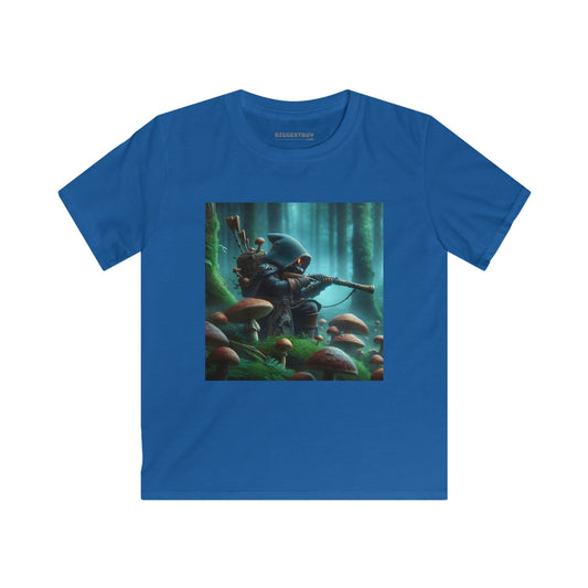 เสื้อยืด | เสื้อยืดเด็ก | ทรงนิ่ม | แฟนตาซีป่าเห็ด | ผู้พิทักษ์เห็ด