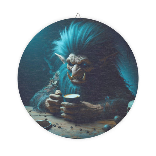 Placa | De madeira | Mitologia Nórdica | Jötunn | Troll