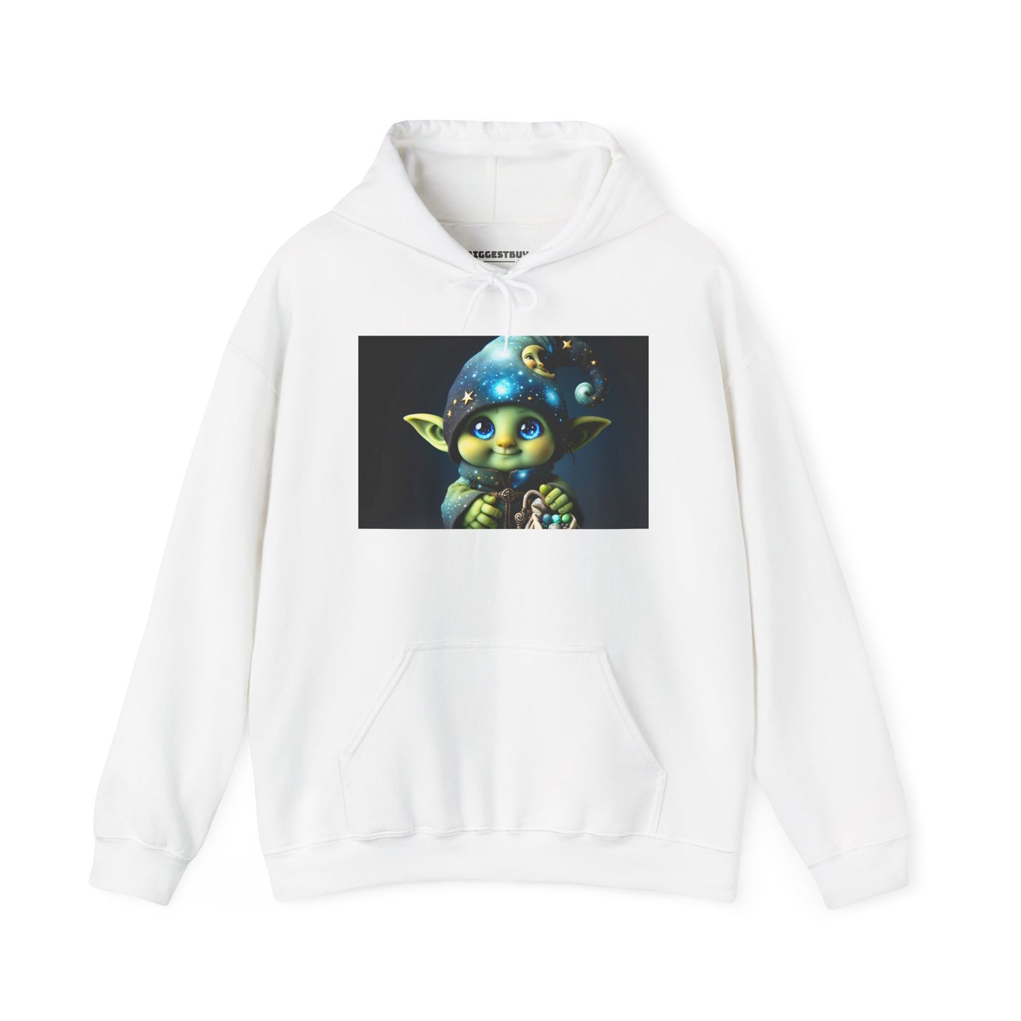 Hettegenser | Unisex | Hettegenser | Kraftig blanding | Fantasi | Skogsalv | Trollmann
