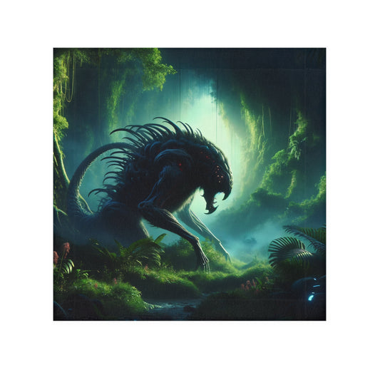 Håndkle | Ansiktshåndkle | Bioluminescent Sci-Fi | Predator