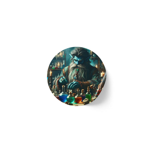 Rolo de Etiquetas Adesivas | Redondo | Alquimia Mística | Djinn | Poções