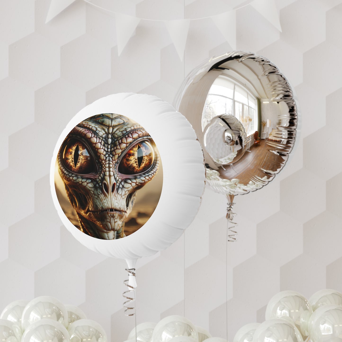 بالون | هيليوم | مايلر | خيال علمي رپتويدي | وجه الفضائي