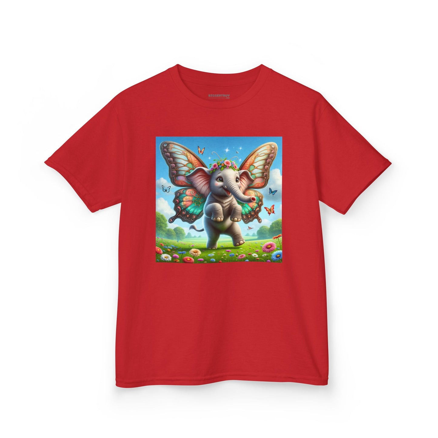 T-Shirt | Koszulka dziecięca | Ciężka bawełna | Baśniowa fauna | Airavata | Słonik