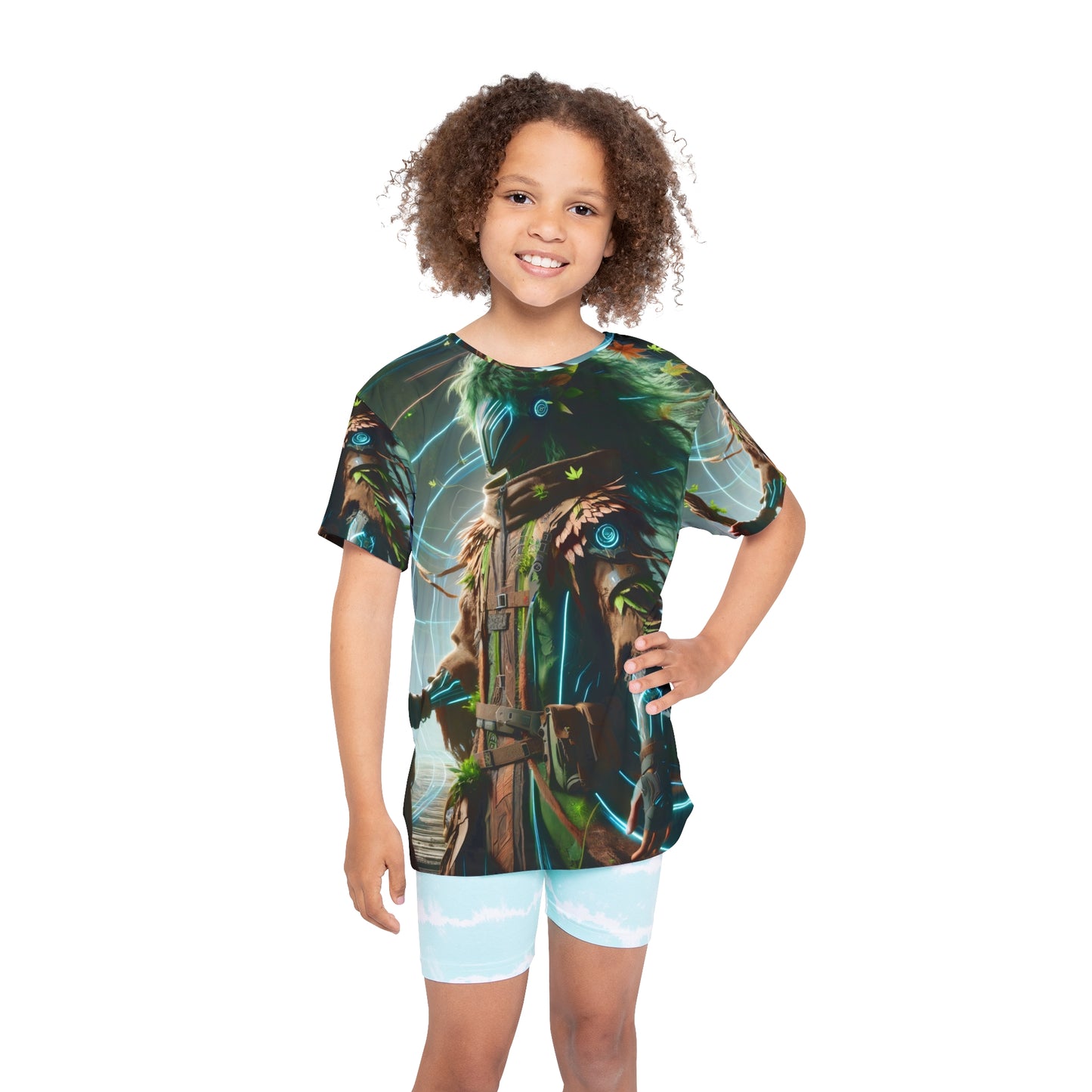 Sportshirt | Kinderen | Eco-mystiek | Boswachter Sjamaan