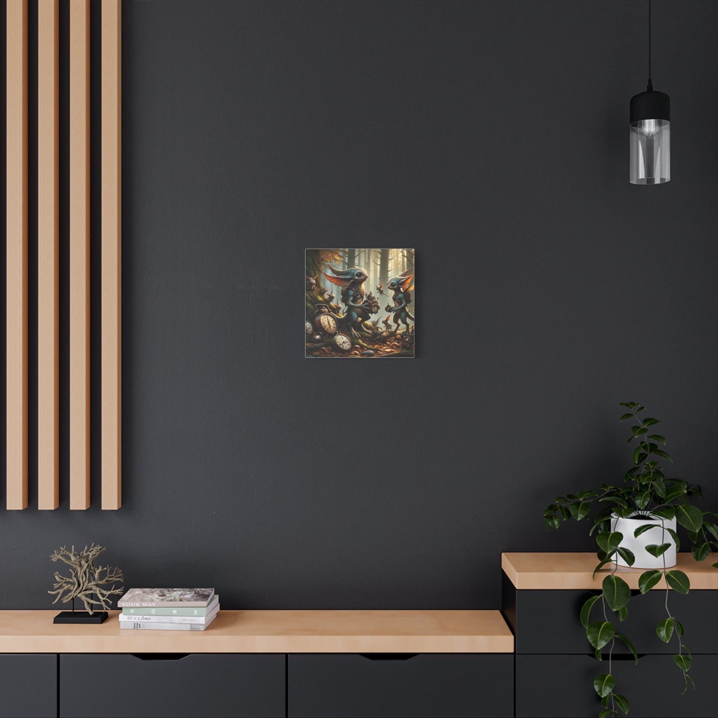 Canvas | Mat | Steampunk Feeën | Boswachters