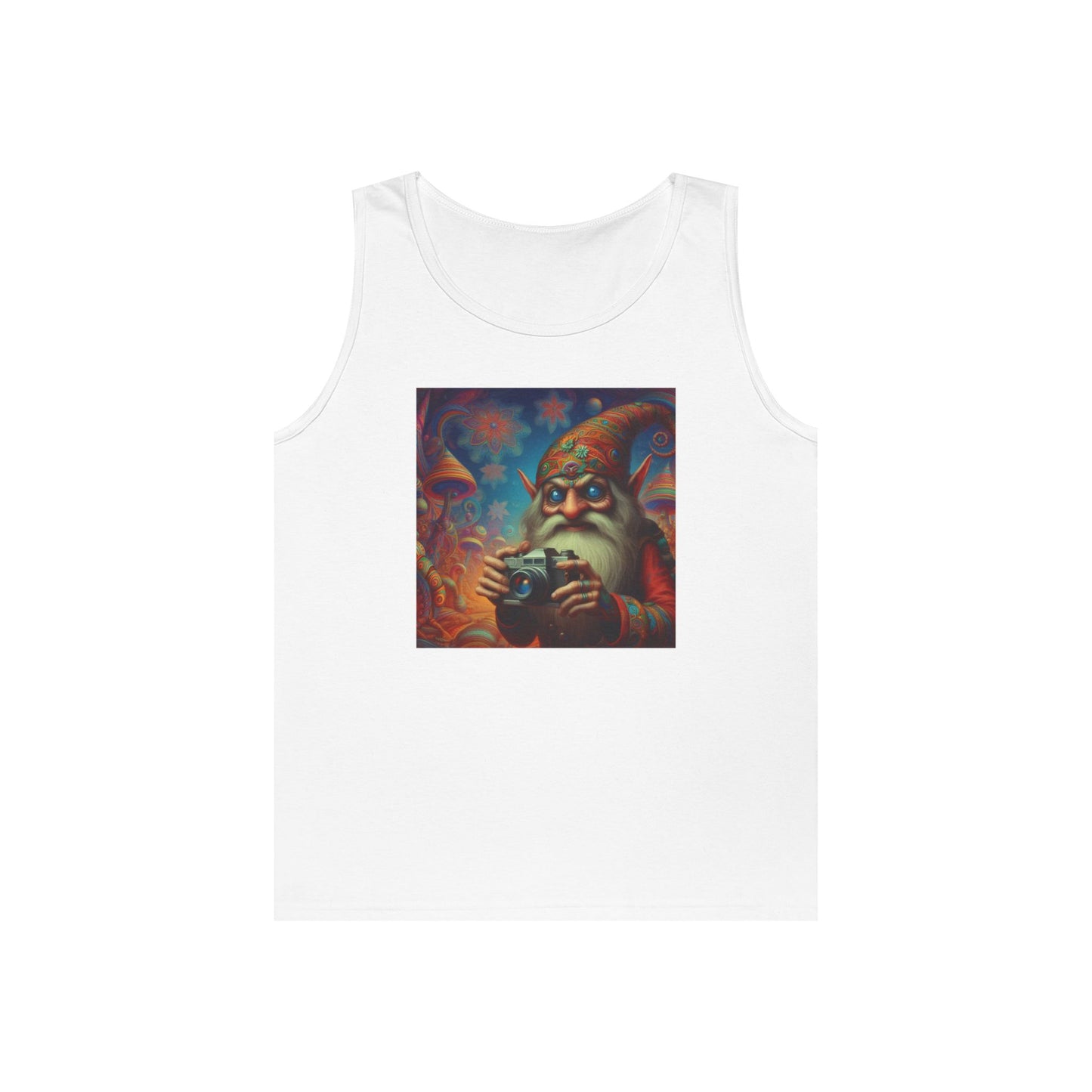 Tanktopp | Unisex | Kraftig bomull | Fantasy | Psykedelisk | Domovoi